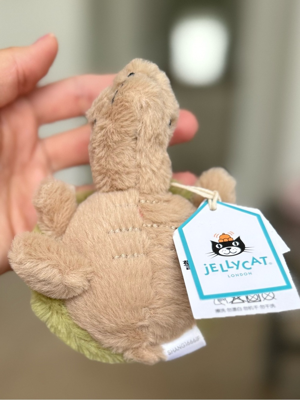 Jellycat Timmy the Turtle NWT Keychain Bag Charm - Picture 3 of 5